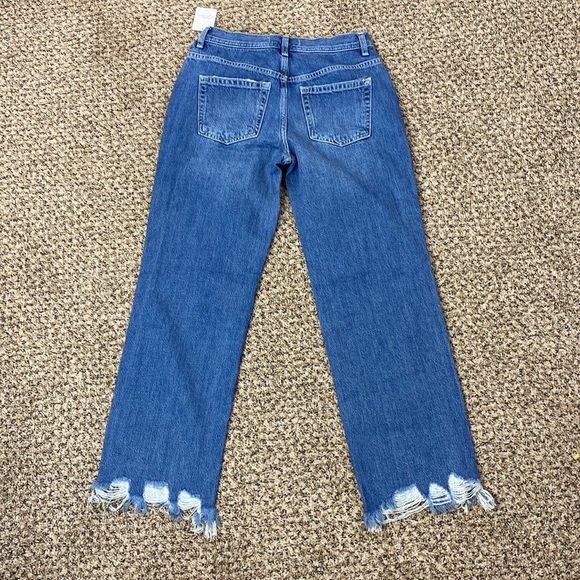 NWT FP We the Free Maggie Mid-rise Straight leg Jeans - Picture 7 of 11